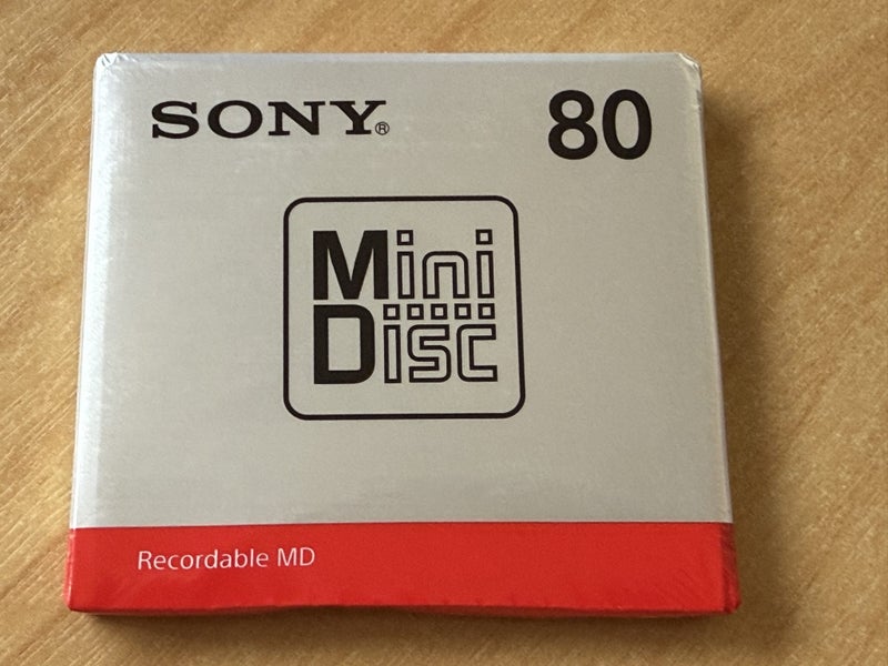 Sony MD Minidisc 80 Minutes Recordable Blank Media Mini Disc Carousel 1