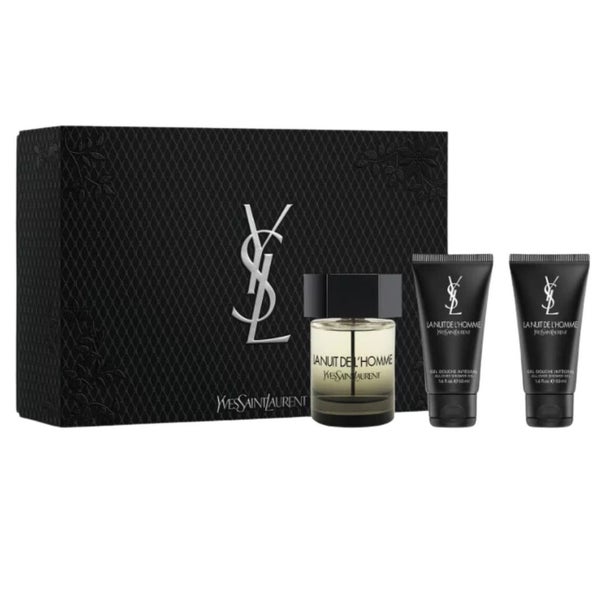YSL La Nuit De L'Homme EDT 100ml 3 Piece Gift Set for Men Carousel 1