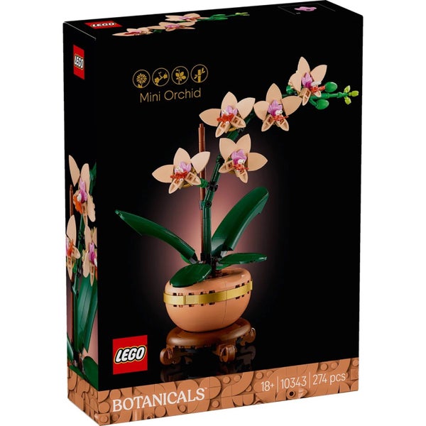 LEGO Botanicals 10343 Mini Orchid Brand New Carousel 1