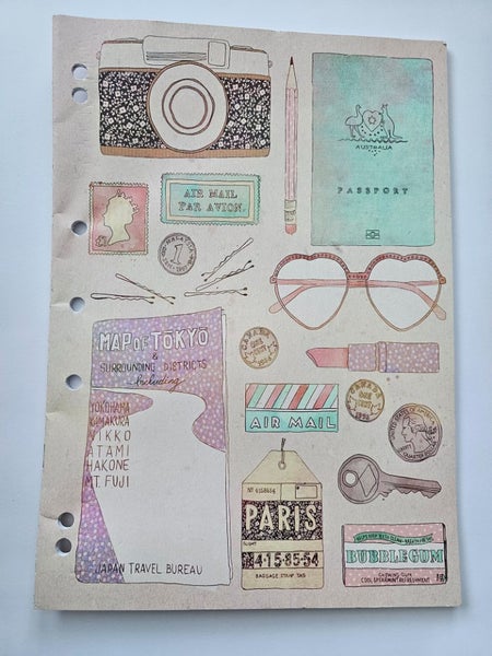 Typo Travel Things A4 Exercise Book Carousel 1