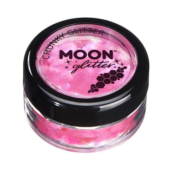 Moon Glitter Iridescent Chunky Single, 3g Costume Make Up Carousel 1