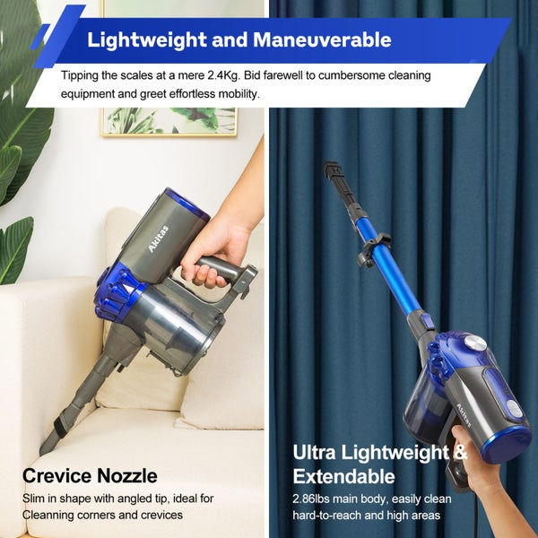 Brand New Akitas 3in1 Cordless Vacuum Cleaner Upright Stick Lightweight 150W(V8)63003868950401113