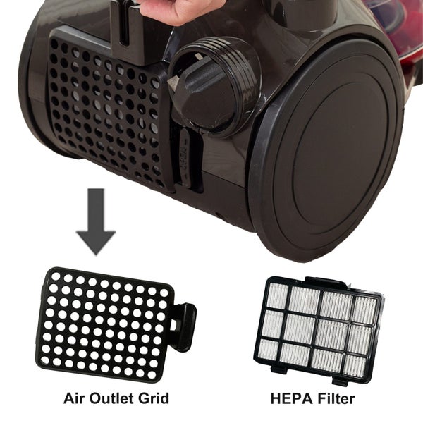 Brand New Akitas C10T Bagless Vacuum Cleaner Cylinder German Wessel Turbo Head Carousel 10