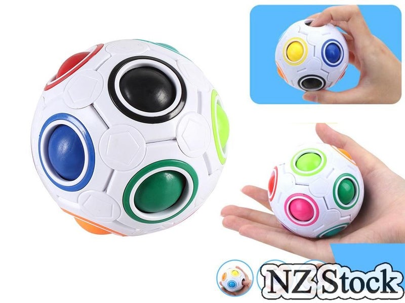 Magic Rainbow Puzzle Ball 3D Puzzle Toys Gift Carousel 1