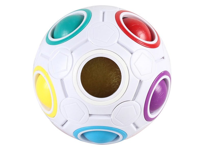 Magic Rainbow Puzzle Ball 3D Puzzle Toys Gift Carousel 4