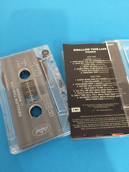 Poison: Swallow This -Live (Cassette) Carousel 3