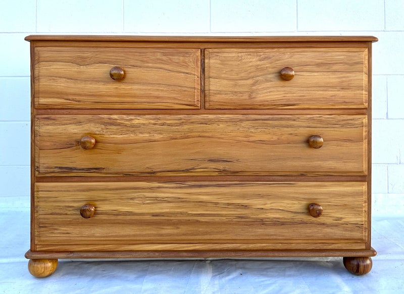 Stunning Millbrook HEART Rimu Lowboy/Dresser, Fully RESTORED, FREE DELIVERY Carousel 1