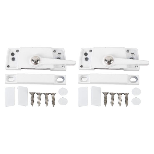 cam action window lock cam type sash lock 2 Set Sliding Window Sash Lock Zinc Carousel 8