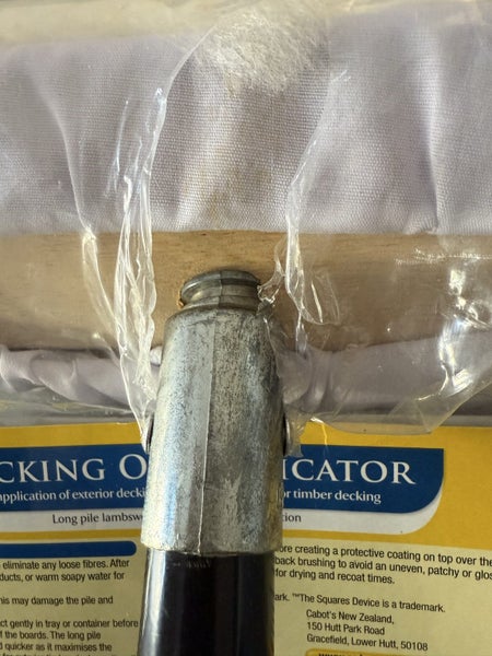 230mm Cabot's Lambswool Applicator With Handle Carousel 10