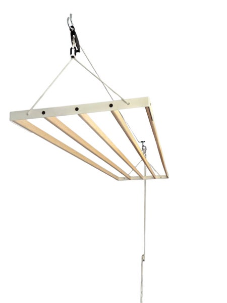 SwiftDry Loft Pulley Airer White (3 Sizes) Carousel 1