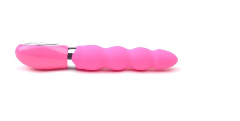 10-Mode Silicone Pink Beaded Waterproof Vibrator Carousel 2