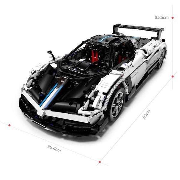 1:8 Pagani Huayra Bc Bricks Assemble Car Carousel 3