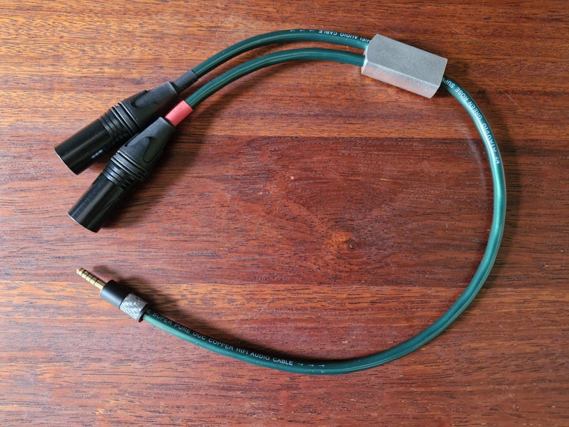 ATAUDIO HIFI 4.4mm Balanced Male to Dual 2xlr 3pin XLR Balanced Male Audio Cable Carousel 7