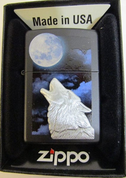 Zippo Moon Wolf lighter Carousel 1