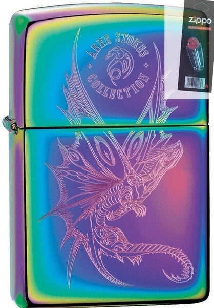 Zippo Anne Stokes dragon lighter (29586) Carousel 1