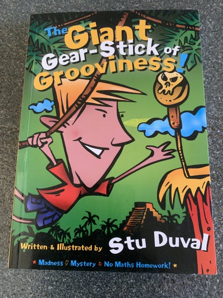 Stu Duval Signed Book - The Giant Gear- Stick of Grooviness Carousel 1