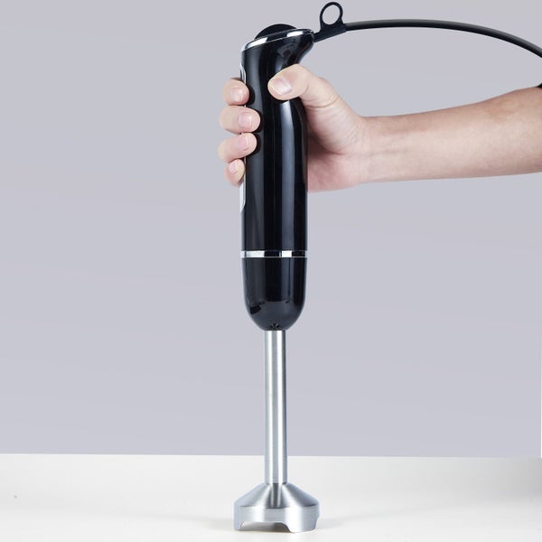 New 800W Portable Stick Hand Blender Mixer Food Beater Set Stainless Steel Carousel 8