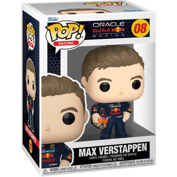 Formula One F1 Max Verstappen With Helmet Pop Vinyl #08 Carousel 2