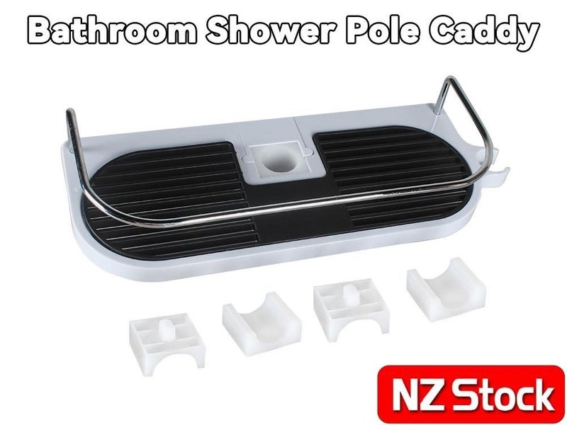 Bathroom Shower Pole Shelf Carousel 2