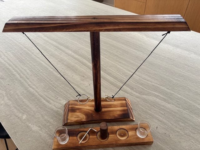 Table Hook & Shot Ring Toss for 2 Players Carousel 1