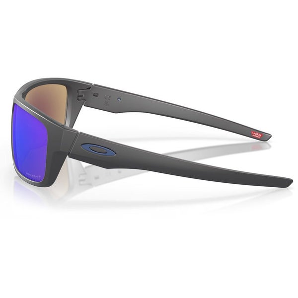 RRP $346.00 BRAND NEW Oakley Drop Point Sunglasses - Matt Dark Grey w PRIZM S... Carousel 2