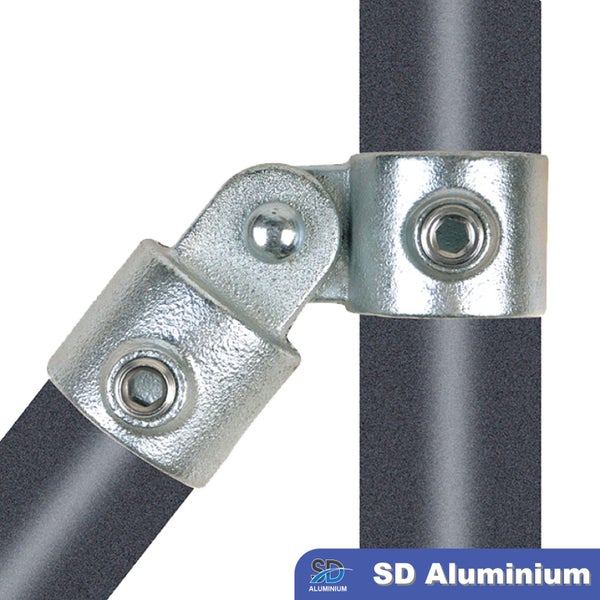Cast Iron Key Clamp - Single Swivel Socket Connection - Range of Sizes Carousel 2