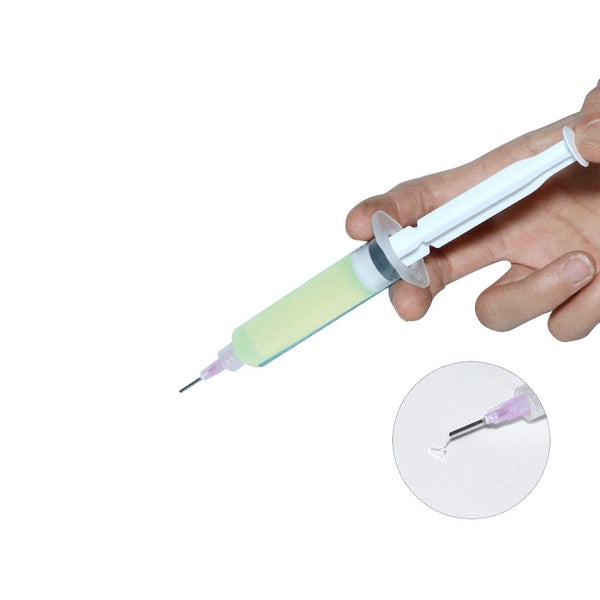 Solder Flux Paste for BGA PCB Repair with plunger and Needle | AMTECH Carousel 3