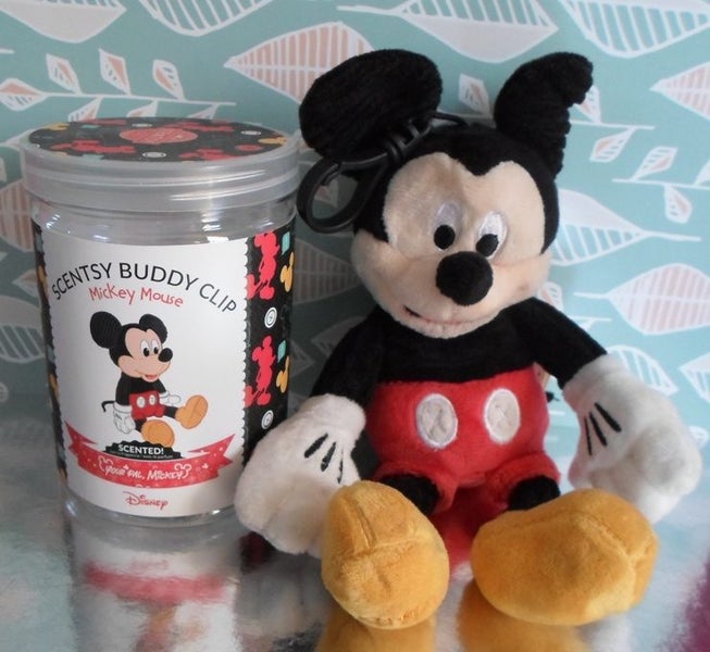 Disney Mickey Mouse Scentsy Buddy Clip -scented -limited edition Carousel 1