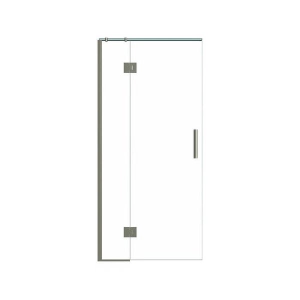 Frameless Shower Glass Square 900wx900wx1950h Brushed Nickel $90062931722769923116
