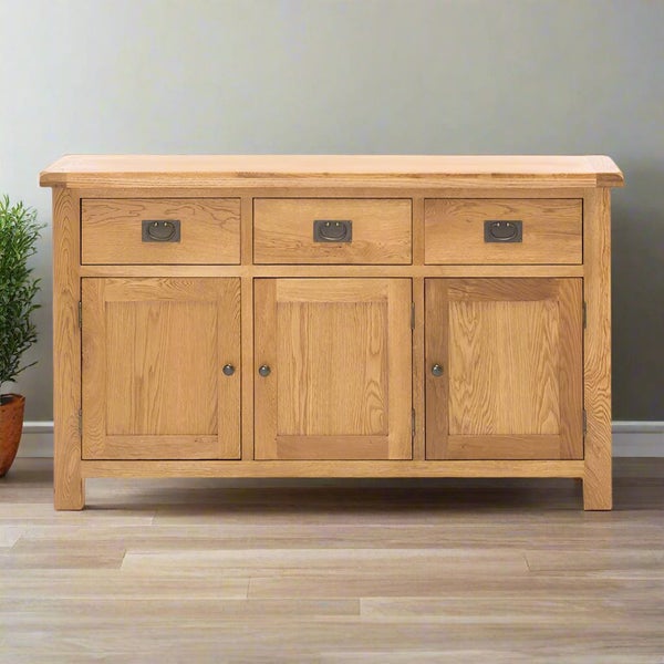 Oak Buffet Table Carousel 1