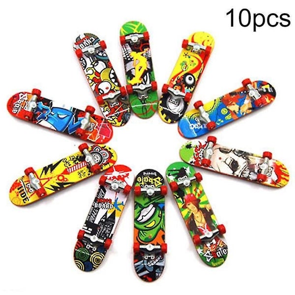 Fingerboard Skateboards 8/10/15pcs Mini Finger Skate Fingerboard Toy Fingertip Carousel 1