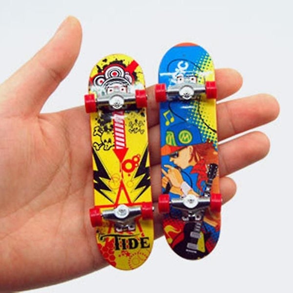 Fingerboard Skateboards 8/10/15pcs Mini Finger Skate Fingerboard Toy Fingertip Carousel 2