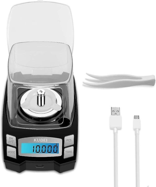 USB Rechargeable Precision Pocket Scale - 100g/0.001g - Jewelry, Gemstones Carousel 1