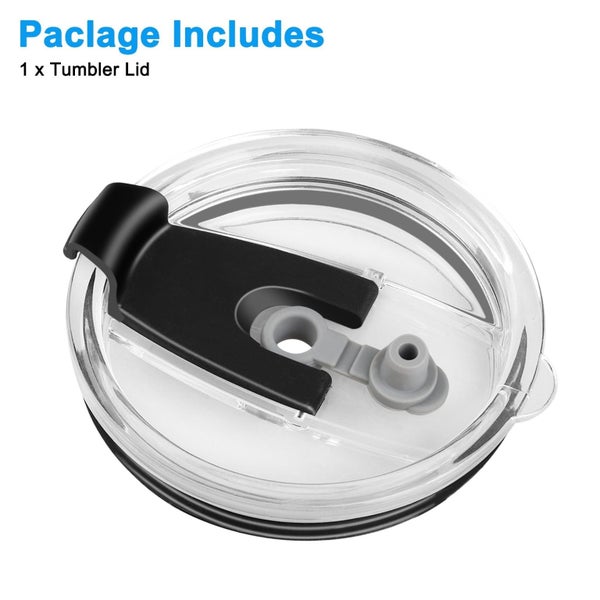 Tumbler Replacement Lids Fit for 30oz YETI Rambler, Ozark Trail, and Carousel 2