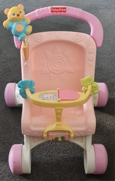 Fisher-Price Brilliant Basics Stroll-Along Walker, Pink - 2007 ^ Carousel 1