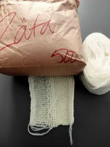 Nutiden unspun yarn/wool 500g Carousel 1