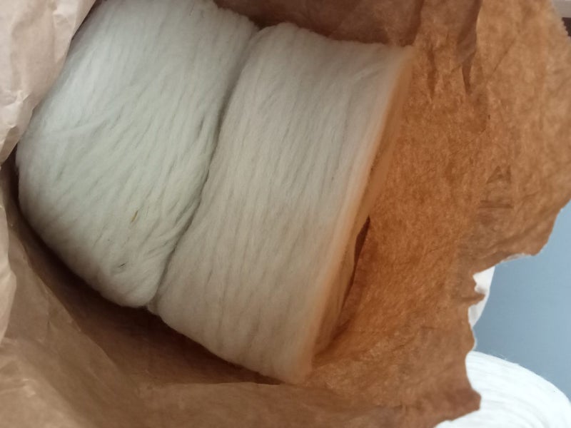 Nutiden unspun yarn/wool 500g Carousel 6