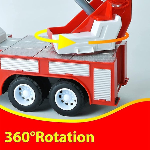 Fire Truck Toy ,inertial Cars , With Lights And Soundseducational Toy Gifts For4 Carousel 5