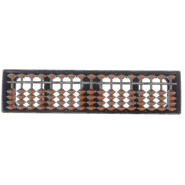 1 Piece Of Children's 17 Digit Rod Standard Abacus Mathematical Calculation Tool Carousel 2