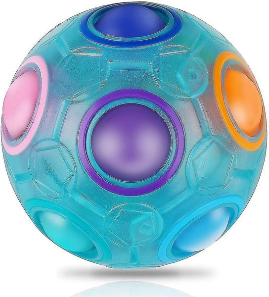 Magic Rainbow Ball, Cube Puzzle Ball Educational Toy Carousel 1