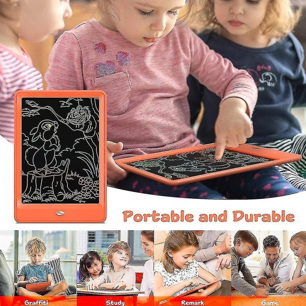 Erasable Reusable Electronic Drawing Pads, Educational And Learning Toy(orange) Carousel 5
