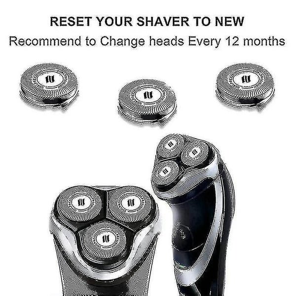 6pcs Hq8 Replacement Shaver Head Razor Blade For Philips Pt730 Pt735 Carousel 4