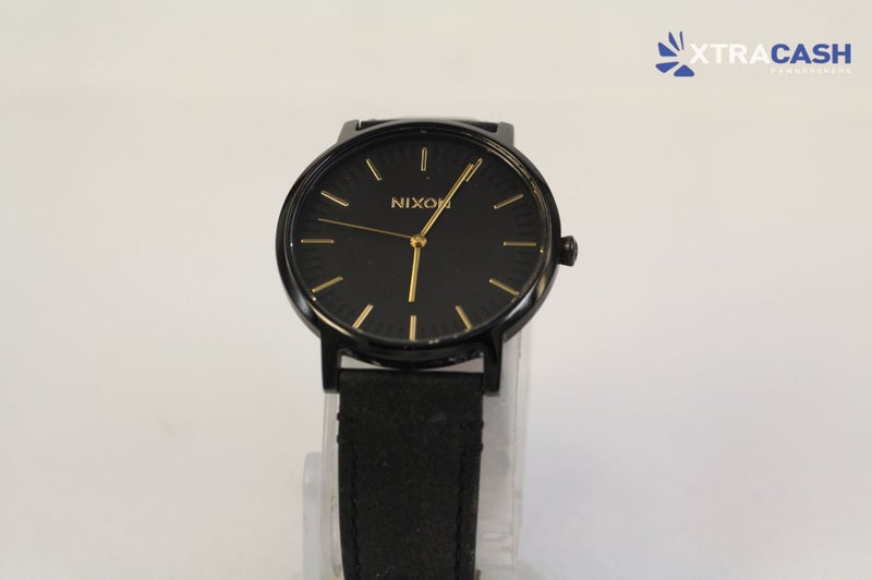 Nixon Black Dress Watch 'The Porter' Carousel 1