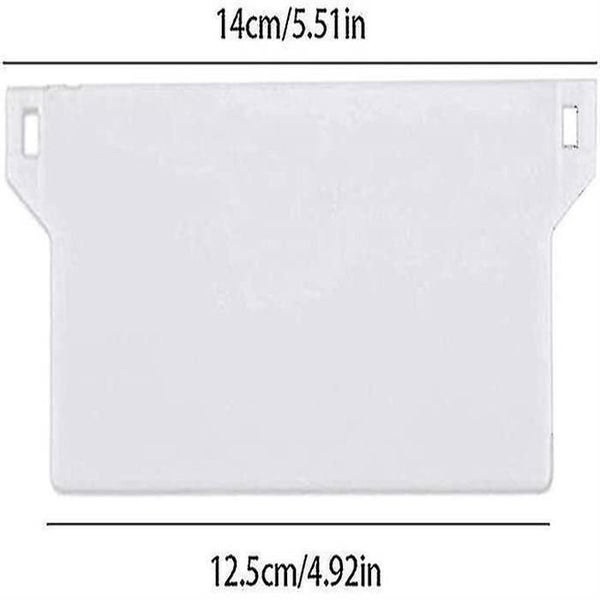 10 Pack Blind Weight Plate Weight Vertical Blind Blind Vertical Slat 127mm White Carousel 2