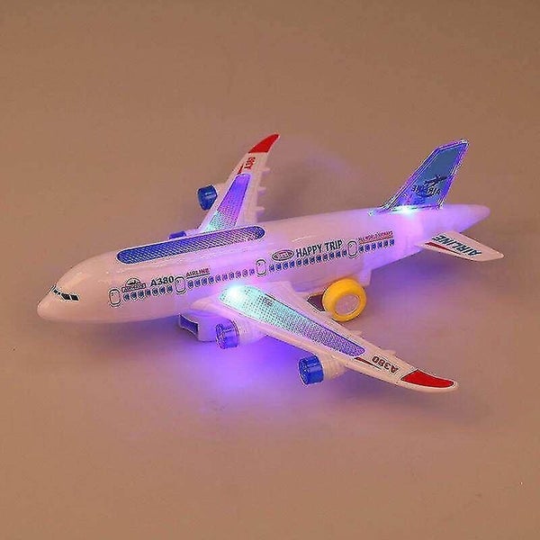 Electric Airliner Airplane With Music Lights Sound Toy Plane A380 Lights Passeng Carousel 1