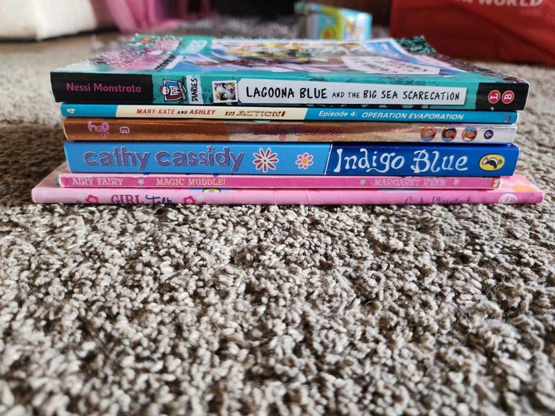 Bulk lot of girls chapter books - monster High etc Carousel 2