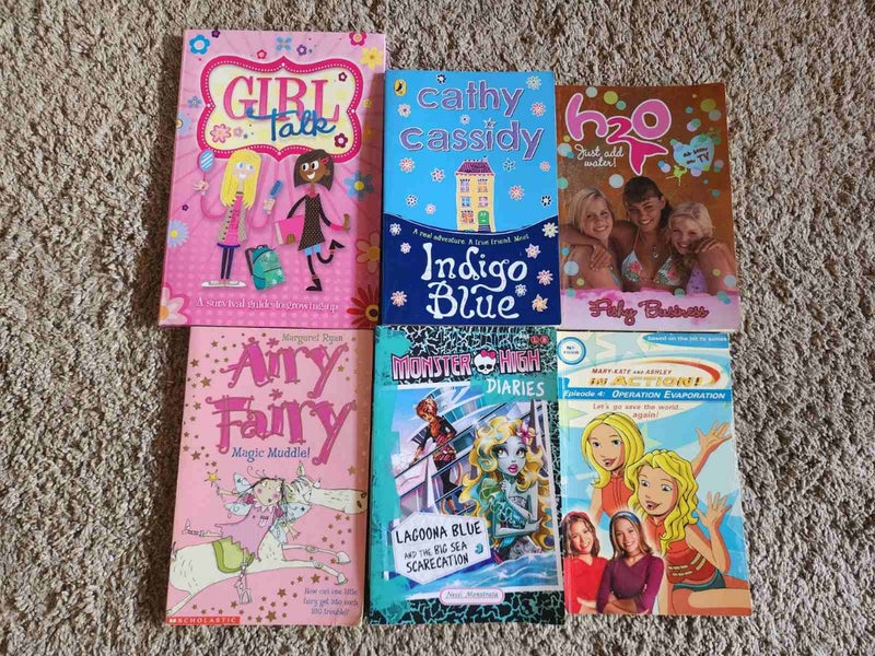 Bulk lot of girls chapter books - monster High etc Carousel 1