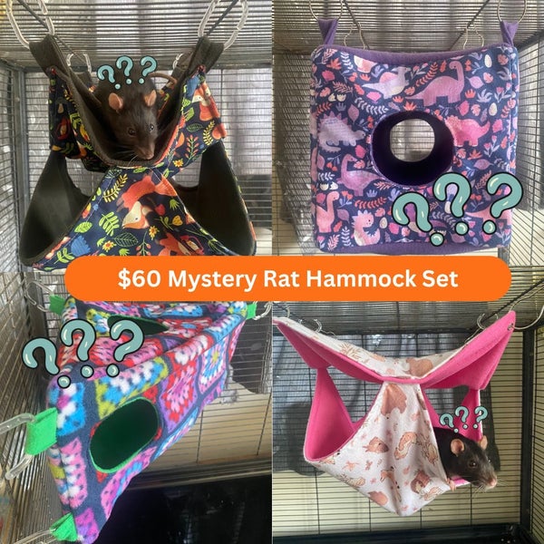 Mystery Rat Hammock Set - Valued at $60! Carousel 1