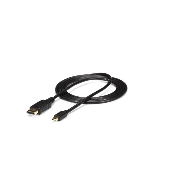 6 ft Mini DisplayPort to DisplayPort 1.2 Adapter Cable M/M - DisplayPort 4k Carousel 1