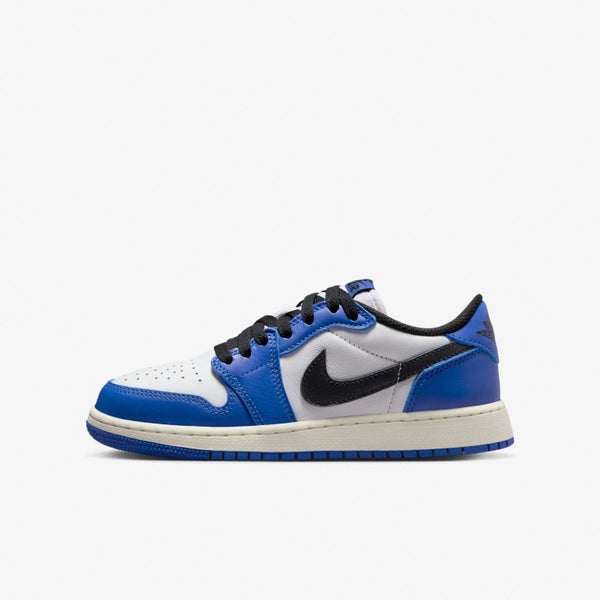Nike Air Jordan 1 Low OG GS AJ1 Game Royal Kids Youth Women Casual CZ0858-140 Carousel 2